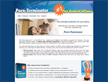 Tablet Screenshot of porn-terminator.com